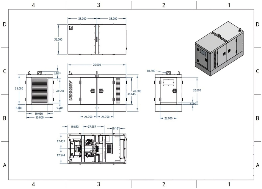 Cabin Layout Plan