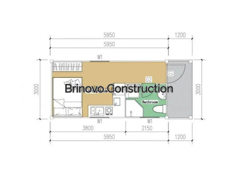 Detachable Container House